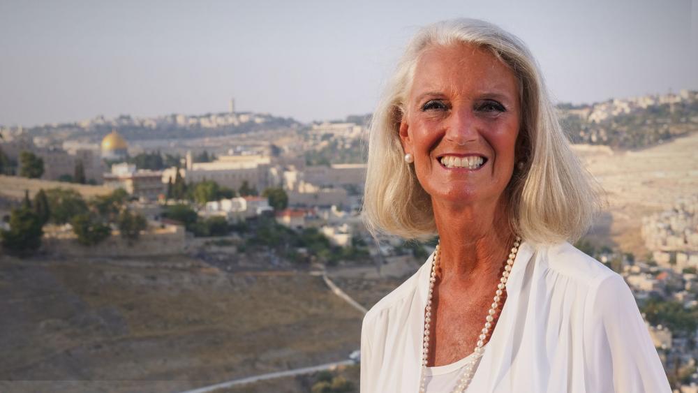 Anne Graham Lotz in Jerusalem, 2018, Photo: Jonathan Goff