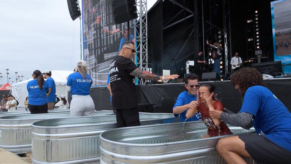 Baptize California at Huntington Beach