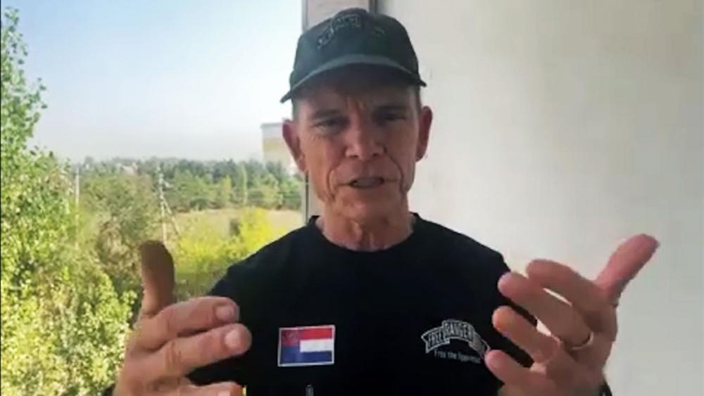 Dave Eubank, Founder of Free Burma Rangers, is working to help Afghanis. Photo: CBN News Zoom