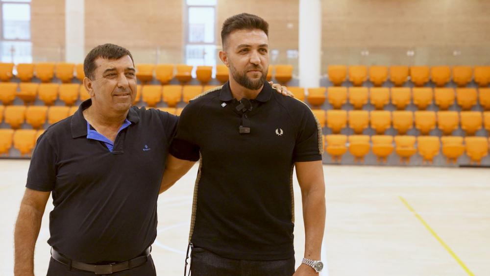 IDF Company Sergeant Major Eyal Ghanam and his father, Retired IDF Colonel Hamada Ghanam, are members of the Israeli Druze community. Photo Credit: CBN News.