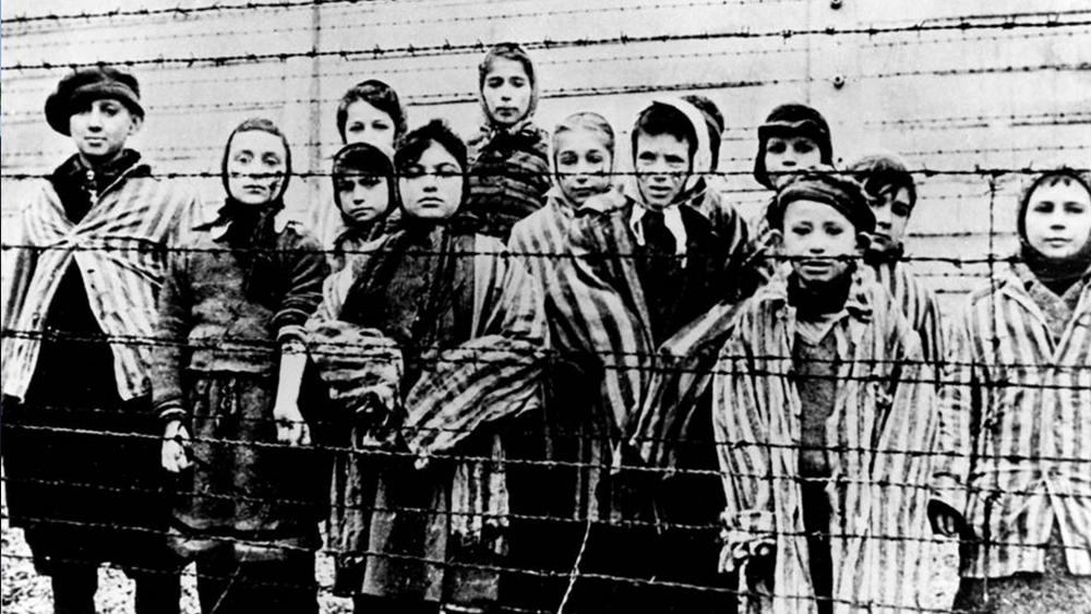 A picture taken just after the liberation by the Soviet army in January, 1945 in the Oswiecim (Auschwitz) Nazi concentration camp. (AP Photo/CAF pap, file)