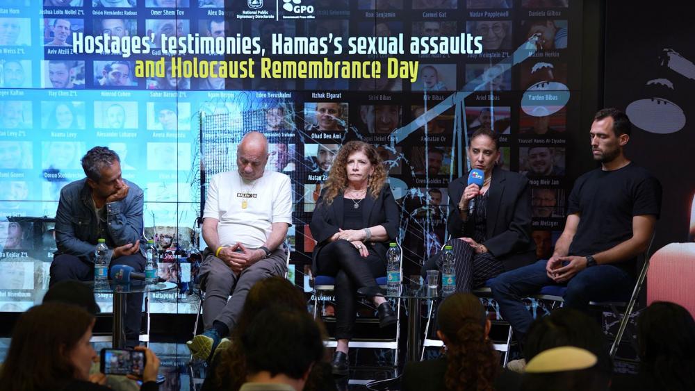 Hostage Testimony Project, Photo Credit: CBN News.