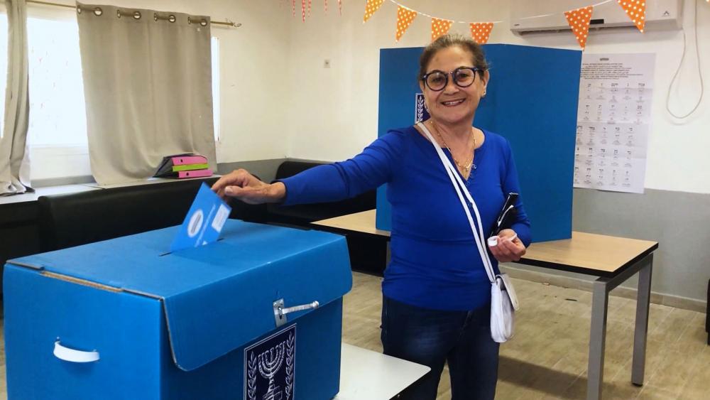 Israel Election Voting, Photo Credit: CBN News