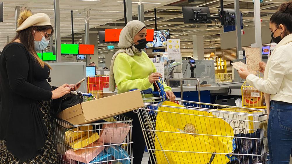 Israelis Shopping at Ikea, Photo Credit: CBN News