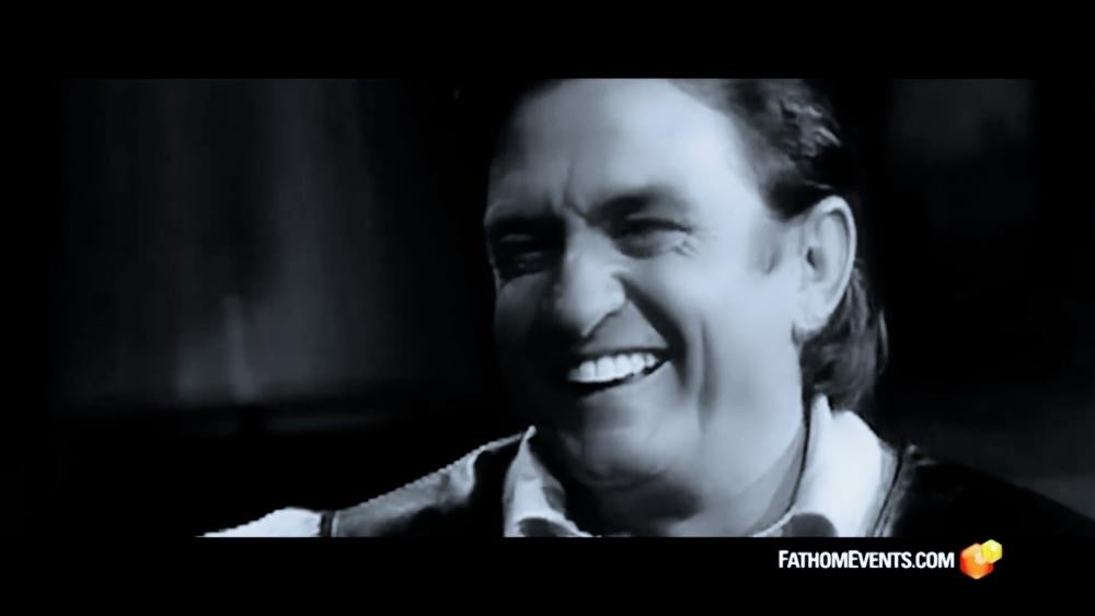 Johnny Cash as seen in the documentary &quot;Johnny Cash: The Redemption of an American Icon&quot; (Photo: screen capture)