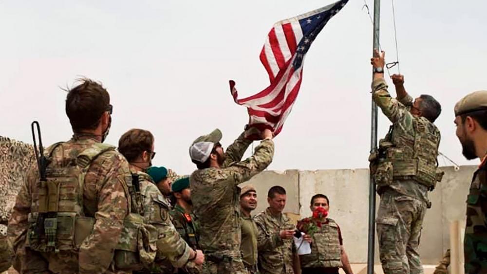 US troops pulling out of Afghanistan. Photo: AP File May 2, 2021