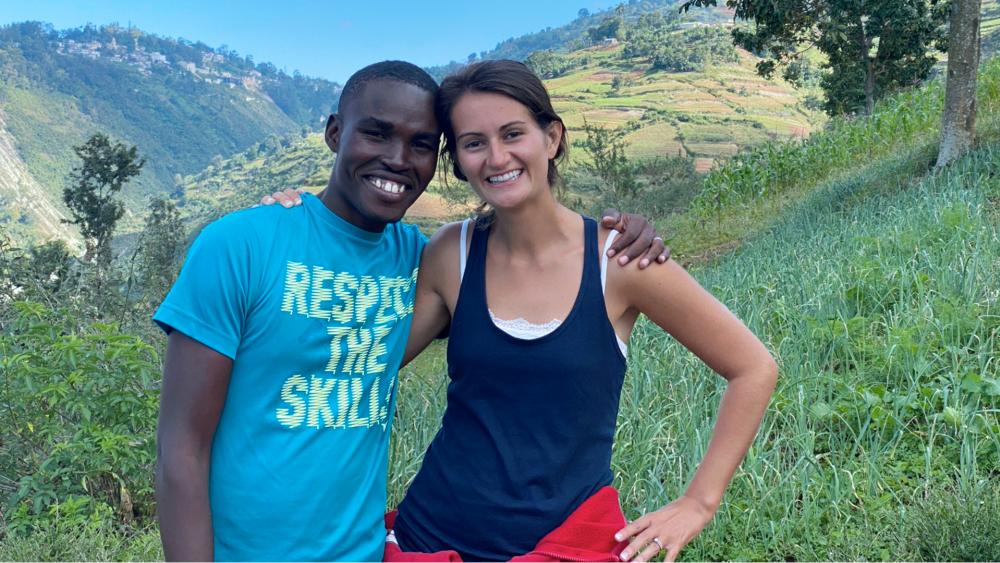 Alix Dorsainvil poses with her husband, Sandro Dorsainvil, prior to her abduction. Alix, a nurse for El Roi Haiti, and her daughter were kidnapped on July 27. (Courtesy of El Roi Haiti via AP)