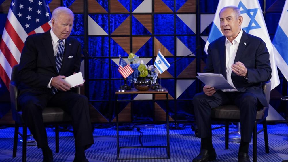 Biden en Israel: Netanyahu elogia la clara línea estadounidense entre las fuerzas de la 'civilización' y la 'barbarie'
