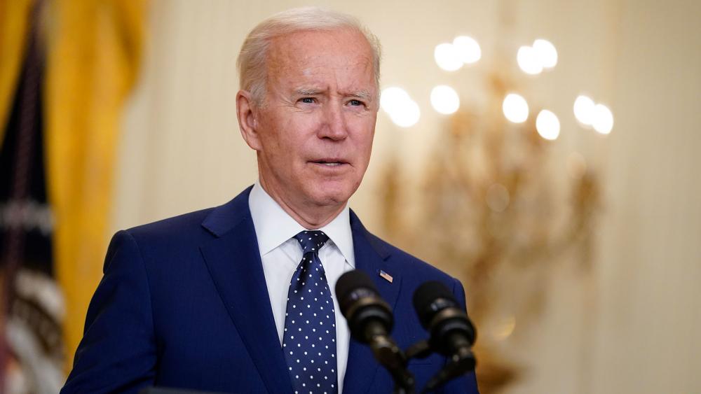 In this April 15, 2021, file photo, President Joe Biden speaks in the East Room of the White House in Washington.(AP Photo/Andrew Harnik, File)