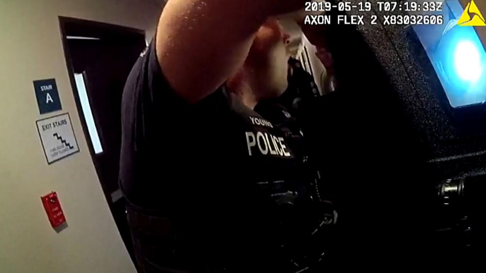 (Screenshot courtesy: Fort Worth Police Dept/Inside Edition/YouTube)