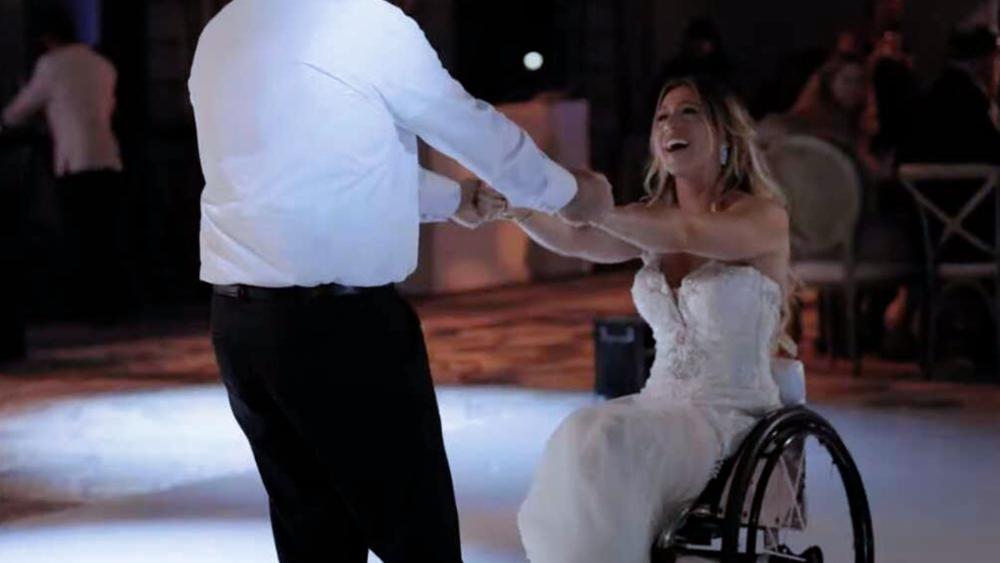 Bride Who Is Paralyzed Shocks Groom and Her Entire Wedding Party by Walking  Down the Aisle | CBN News