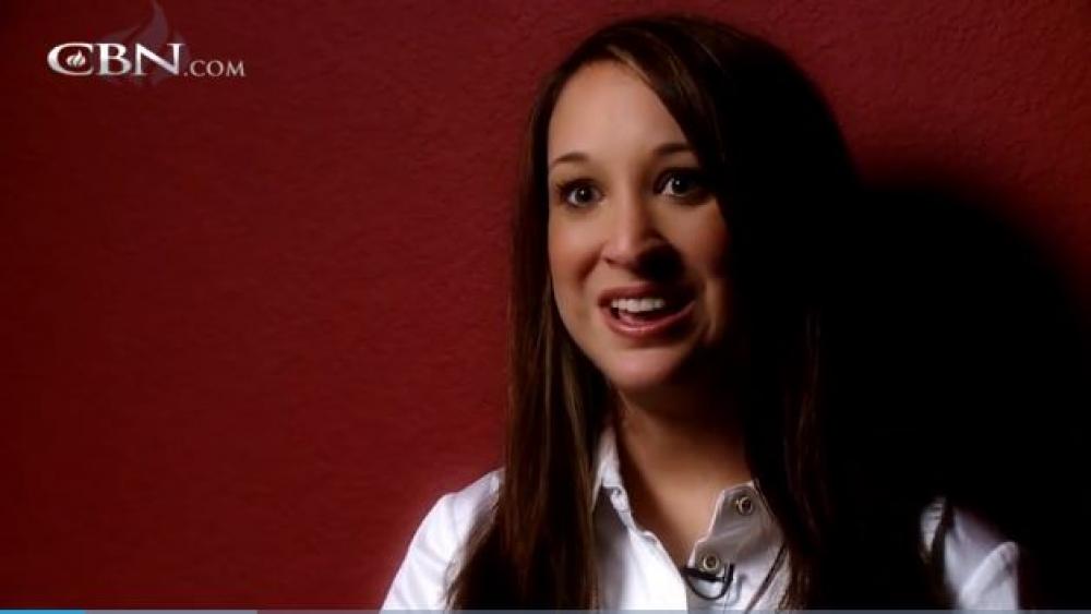 Abortion survivor Claire Culwell. (Image courtesy: The 700 Club/CBN.com)