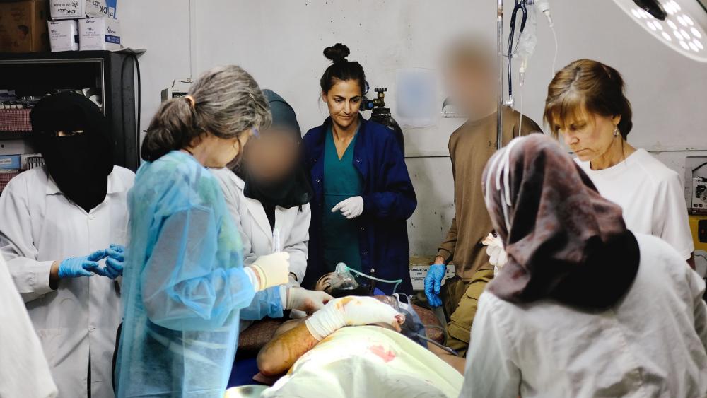Frontier Alliance International, Surgery in Syria, Photo: FAI