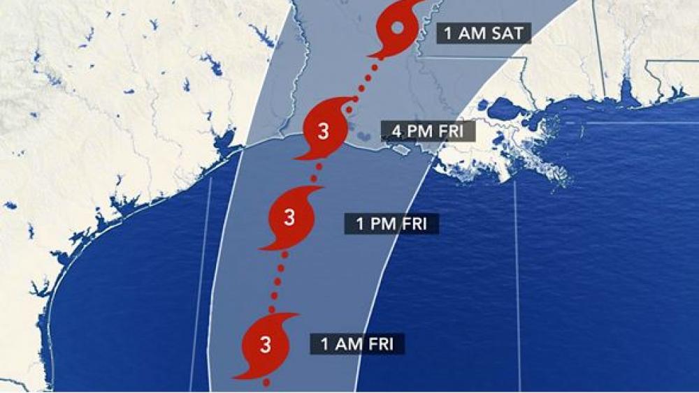 Hurricane Delta May Make Landfall In Radar Hole Along The Gulf Coast Cbn News 9427