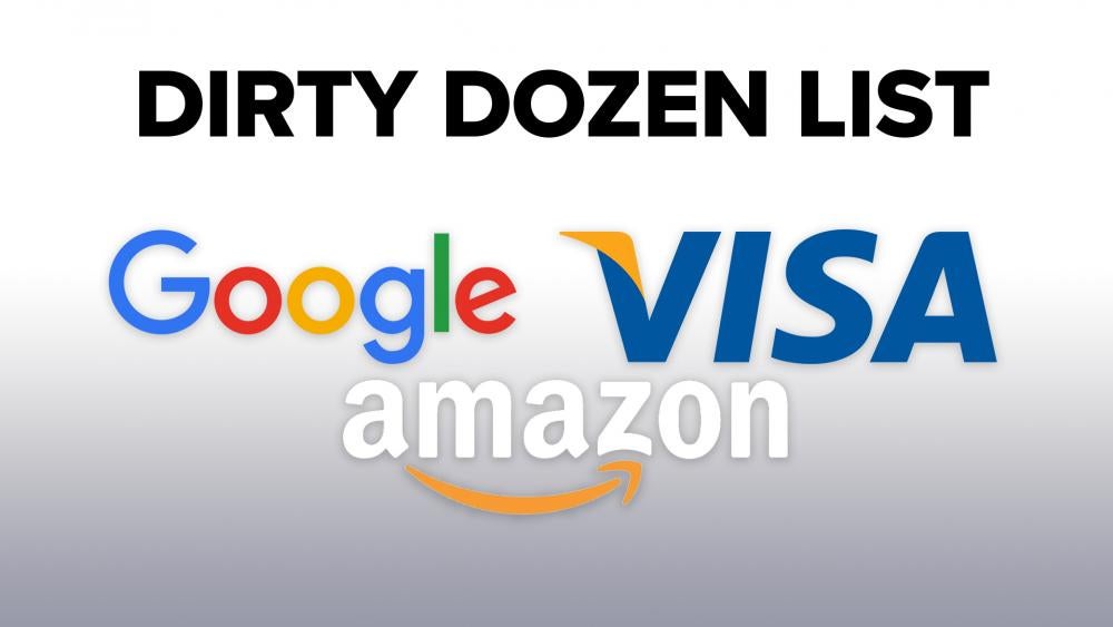 Dirty Incest Porn - Google, Amazon, Visa Placed on 'Dirty Dozen List' for Ties to Porn or  Sexual Exploitation | CBN News