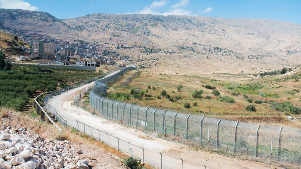 Golan Heights at Syrian Border, Photo, CBN News, Jonathan Goff