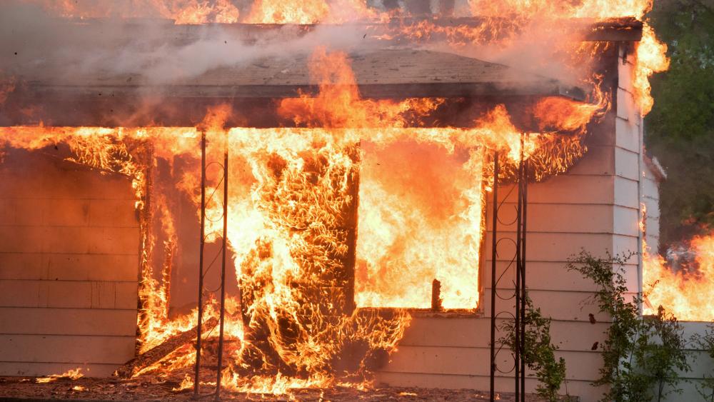 House fire (Adobe stock image)