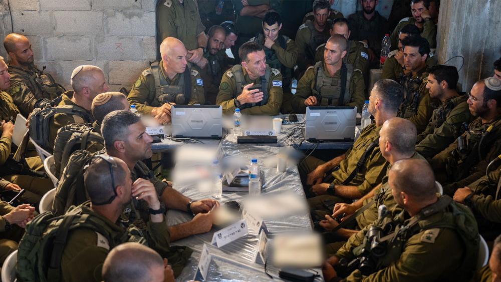 Chief of the General Staff, LTG Herzi Halevi, visited the brigade-level exercise of the 55th Reserve Brigade along the northern border. Photo Credit: Israel Defense Forces. 