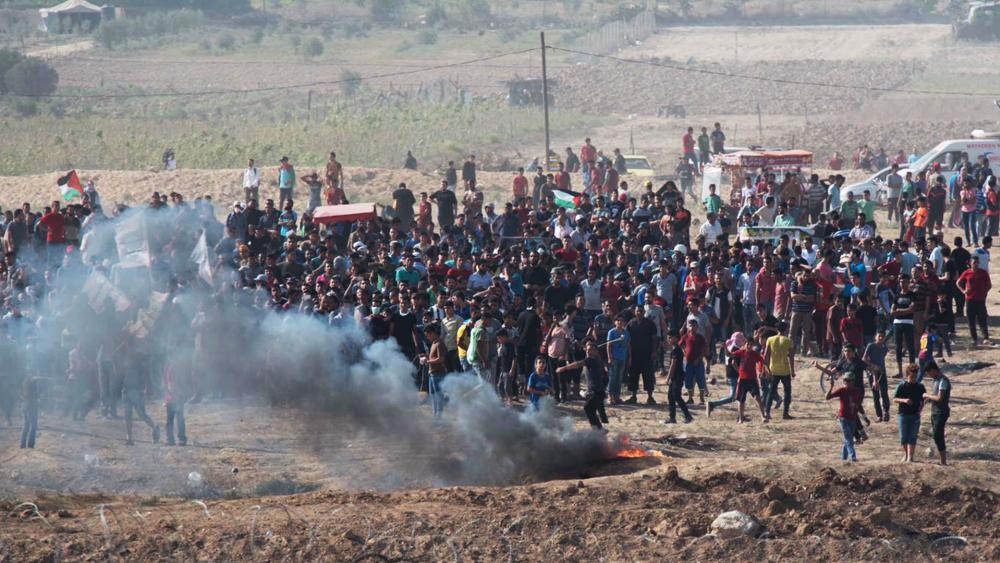 gaza border riots