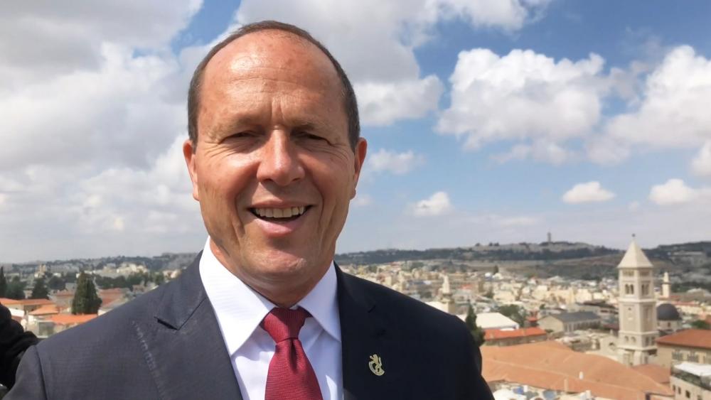 Outgoing Jerusalem Mayor Nir Barkat, Photo, CBN News