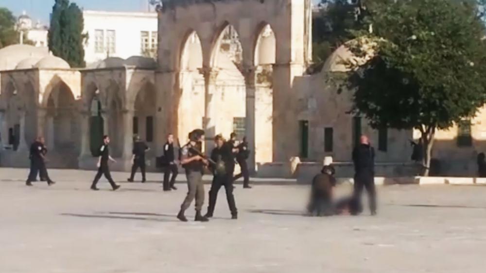 Terror Attack near Entrance to Temple Mount, Photo, Israel Police Spokesman&#039;s Office