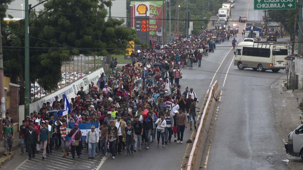 Image result for Immigrant Influx Hits Record High, Now a Caravan of 4,000 Is on the Way - Here's What Trump Is Doing to Stop It