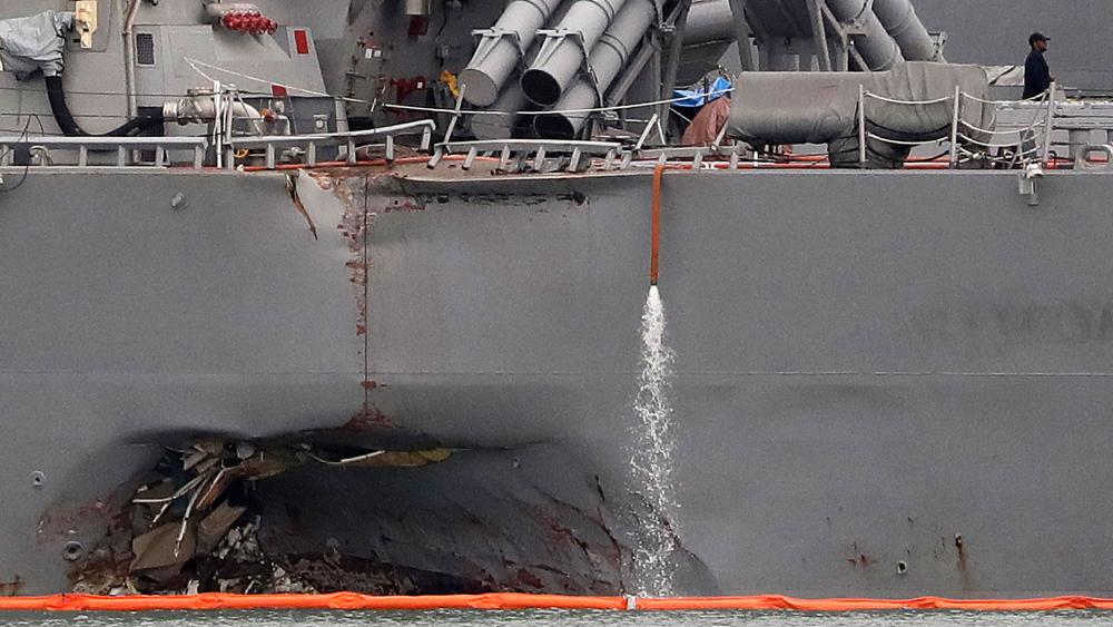 Navy Filing Homicide Charges Against 2 Commanders In Ship Collisions ...