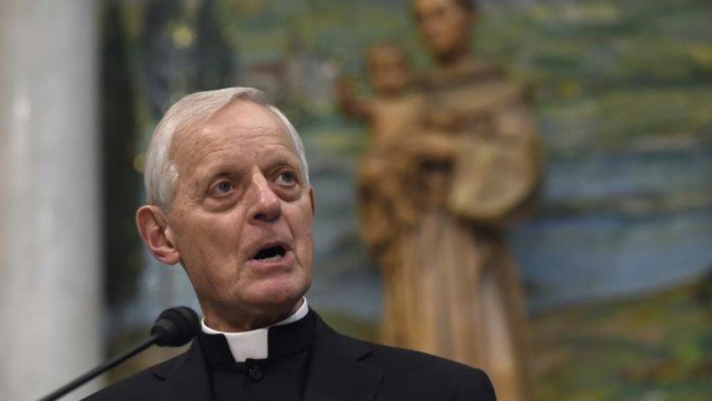 File photo of Cardinal Donald Wuerl, archbishop of Washington. Wuerl wrote to priests to defend himself before the release of the grand jury report investigating child sexual abuse in six of Pennsylvania’s Roman Catholic dioceses.