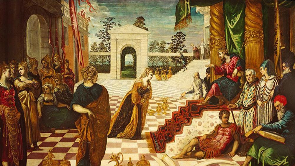 Museum of the Bible Facebook (Tintoretto's 'The Visit of the Queen of Sheba to Solomon')