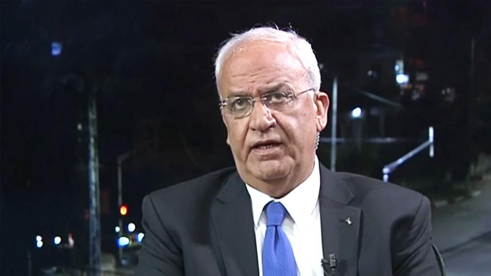 PLO Secretary General Saeb Erekat, Screen Capture