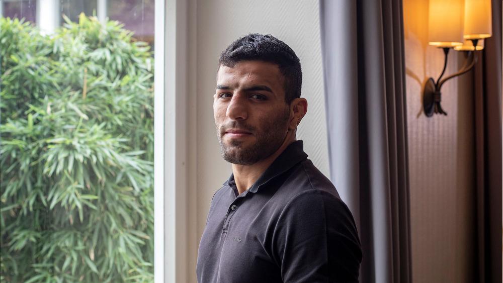Iranian Judoka Saeid Mollaei from an undisclosed location in Germany/ Associated Press