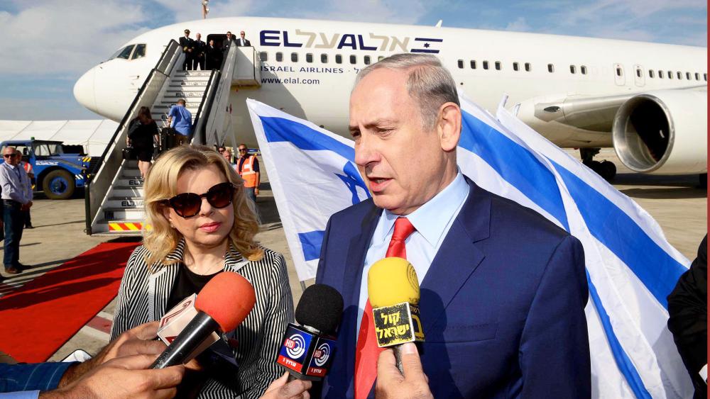 Prime Minister Benjamin Netanyahu and His Wife, Sara, Photo, GPO, Avi Ohayon
