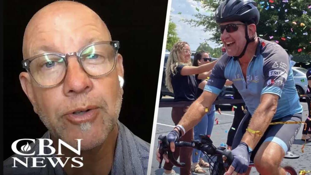 'Un viaje épico': la misión dada por Dios a un pastor de andar en bicicleta más de 3,000 millas a través de Estados Unidos y salvar vidas