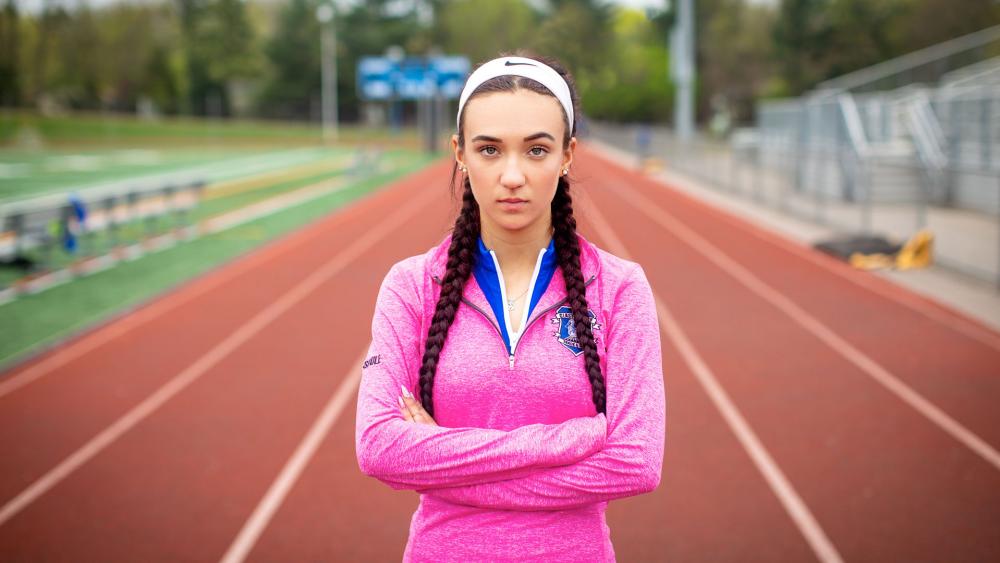 High school athlete Selina Soule, who competes within the Connecticut Interscholastic Athletic Conference. (Image credit: Alliance Defending Freedom)