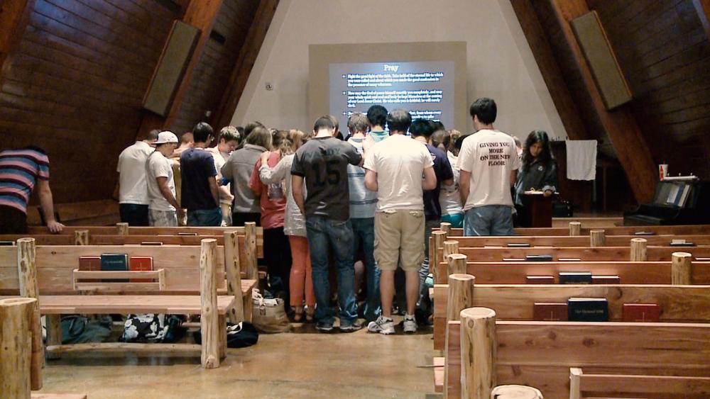 Students Praying