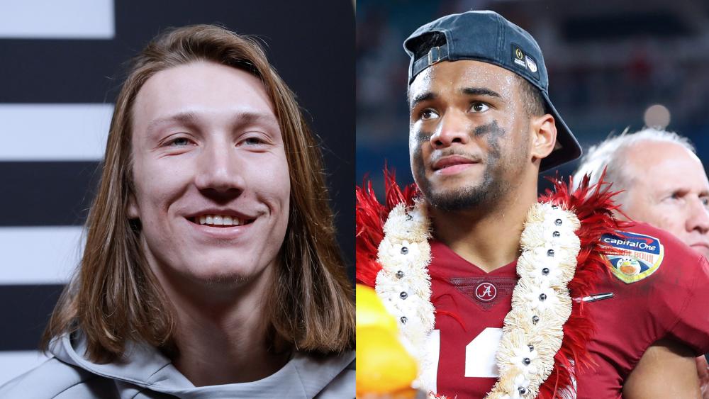 Alabama Clemson Qbs Meet In Epic Rivalry And Jesus Is The