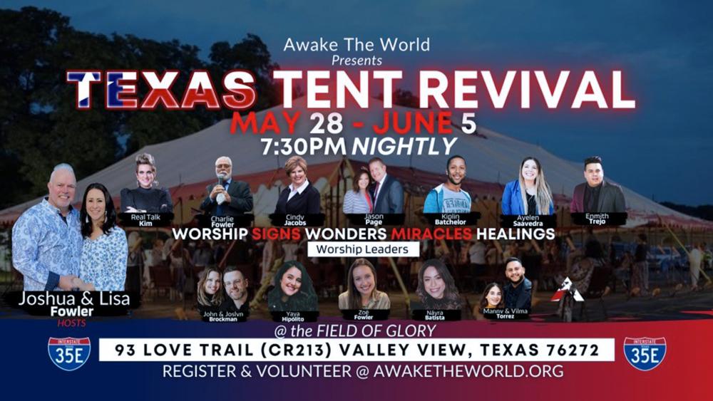 Image Source: Joshua Fowler/Texas Tent Revival