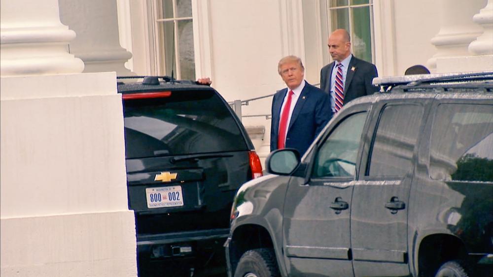 Trump Car Secret Service
