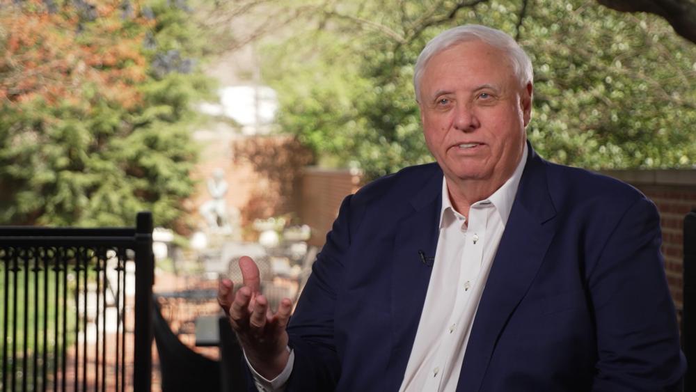 West Virginia Governor Jim Justice is running for a U.S. Senate seat