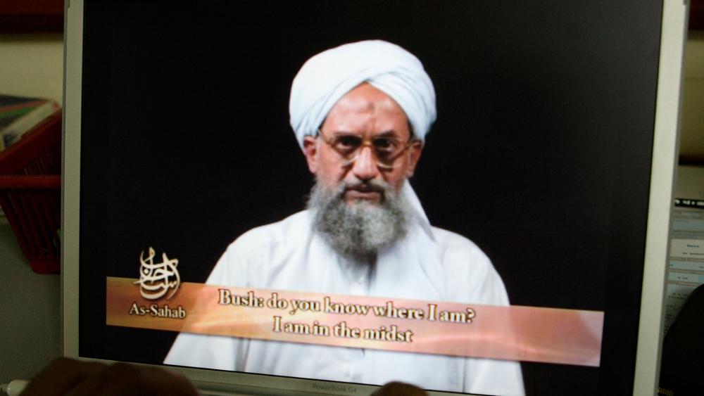 As seen on a computer screen from a DVD prepared by Al-Sahab production, al-Qaida&#039;s Ayman al-Zawahri speaks in Islamabad, Pakistan, on June 20, 2006. 