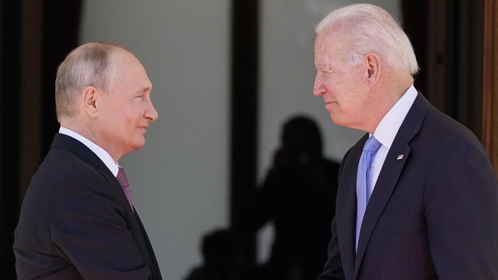 President Joe Biden and Russian President Vladimir Putin (AP Photo/Patrick Semansky, File)