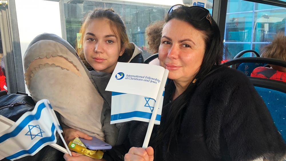 Jewish Ukrainian Refugees in Moldova, Photo Credit: CBN News. 