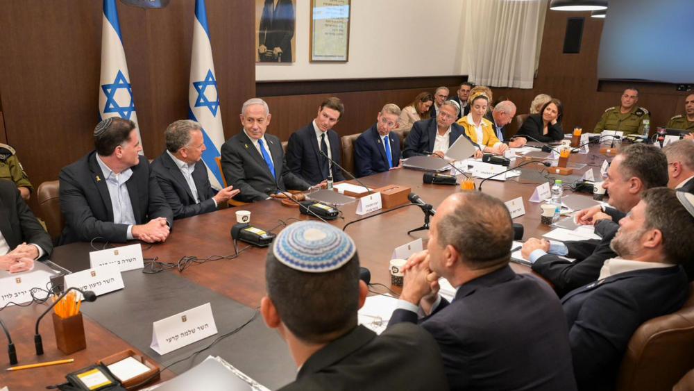 Prime Minister Benjamin Netanyahu meets with President Trump’s Special Envoy to the Middle East, Steve Witkoff, and the President’s son-in-law, Jared Kushner. Photo Credit: Ma’ayan Toaf, GPO.