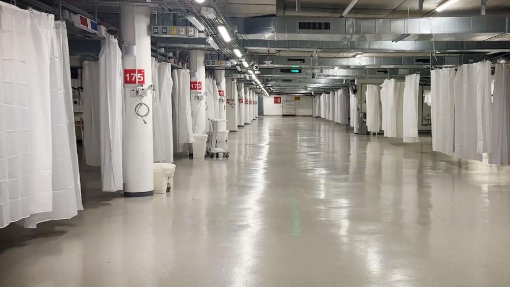 Sheba Medical Center Underground Hospital, Photo Credit: CBN News.