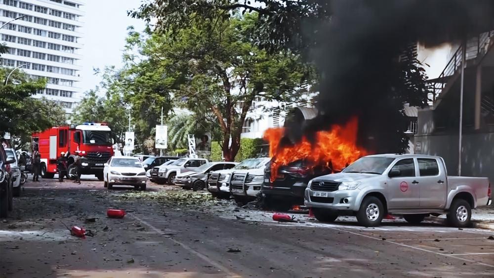 Islamic terrorists have been targeting Uganda with bombs. (Screen capture)