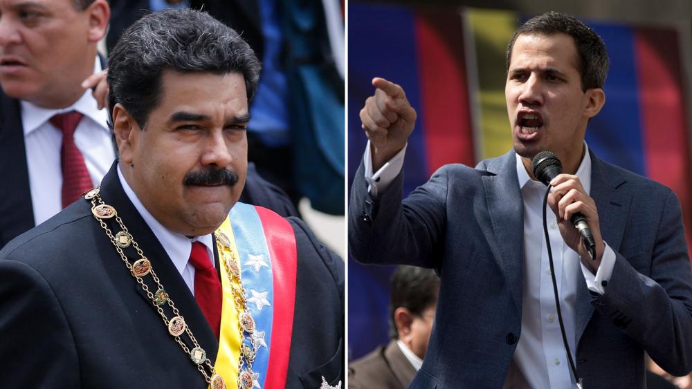 Resultado de imagen para Nicolas Maduro versus Juan Guaido