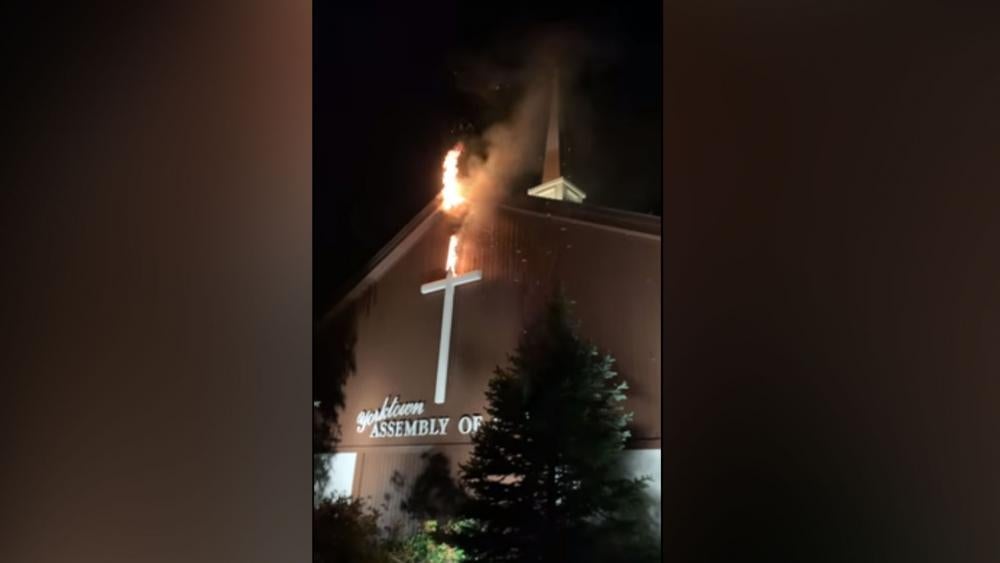 Dog Alerts Owner, Helps Save NY Church Building from Devastating Fire